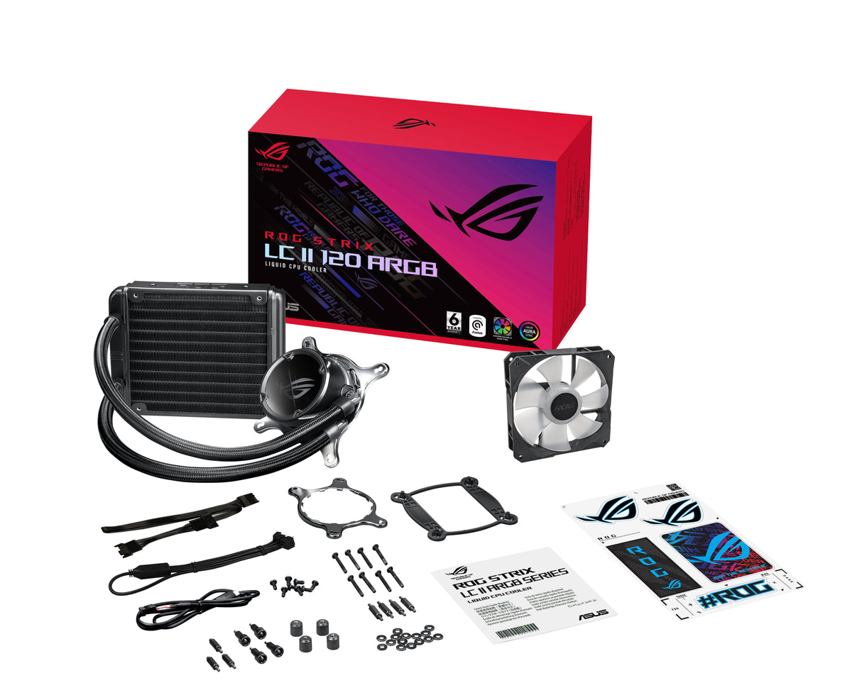 Refrigeracion Liquida Asus Rog Strix Lc Ii 120 Argb 90rc00d1-M0uay0