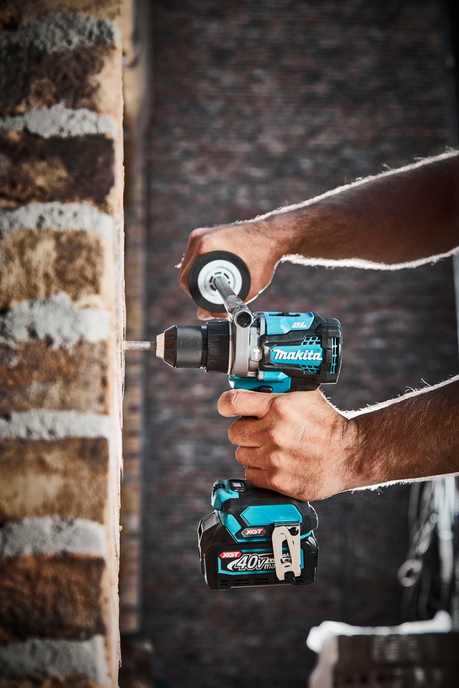 Taladro De Impacto Inalámbrico Makita Hp001gd201 Xgt, 40 Voltios