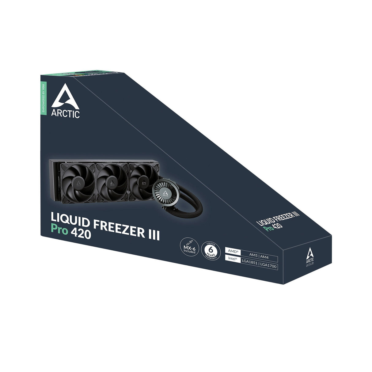 Arctic Wak Liquid Freezer Iii Pro 420 Negro