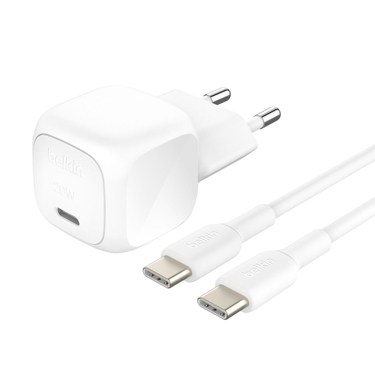 EAN 0745883910151 - Belkin WCA009KQ1MWH-B6 cargador de dispositivo móvil Universal Blanco Corriente alterna Carga rápida Inte imagen 1