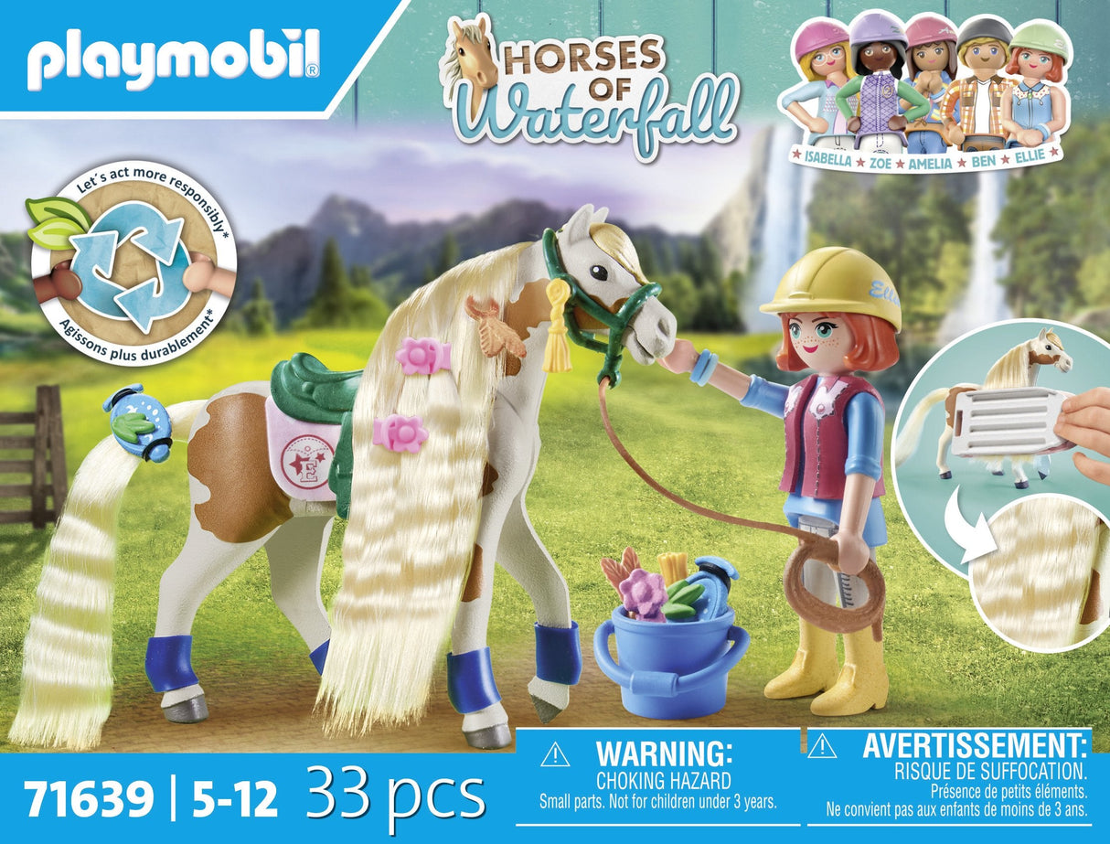Playmobil Ellie Con Caballo