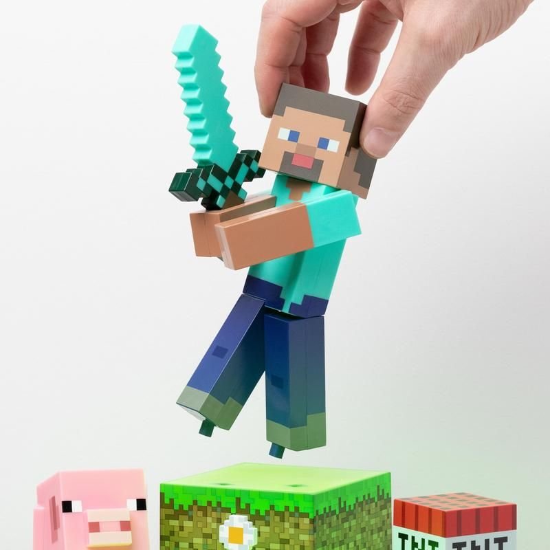 Lámpara Paladone Steve Diorama Minecraft