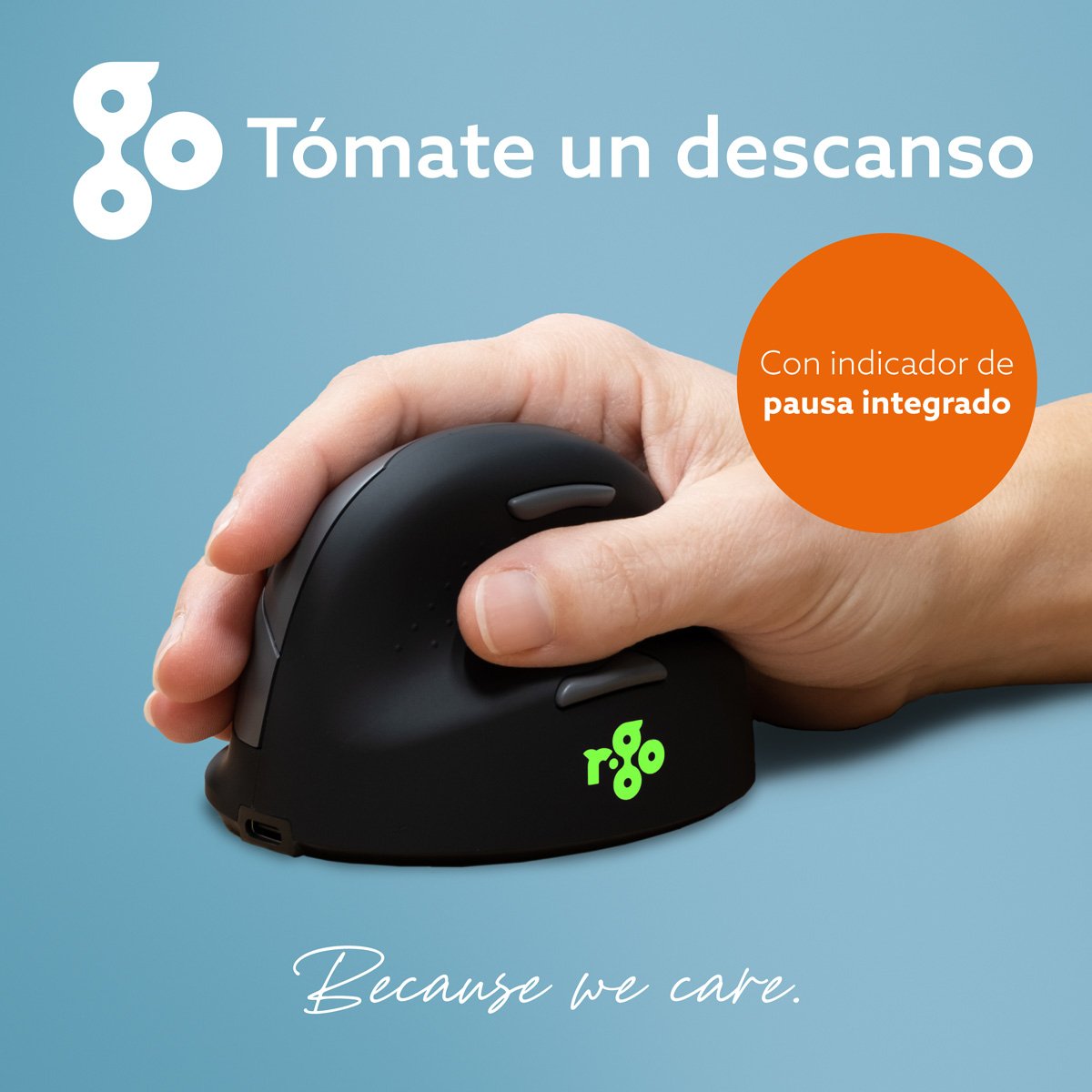 EAN 8719274490470 - R-Go Tools RGOHELAWL ratón mano derecha Óptico 2400 DPI imagen 8