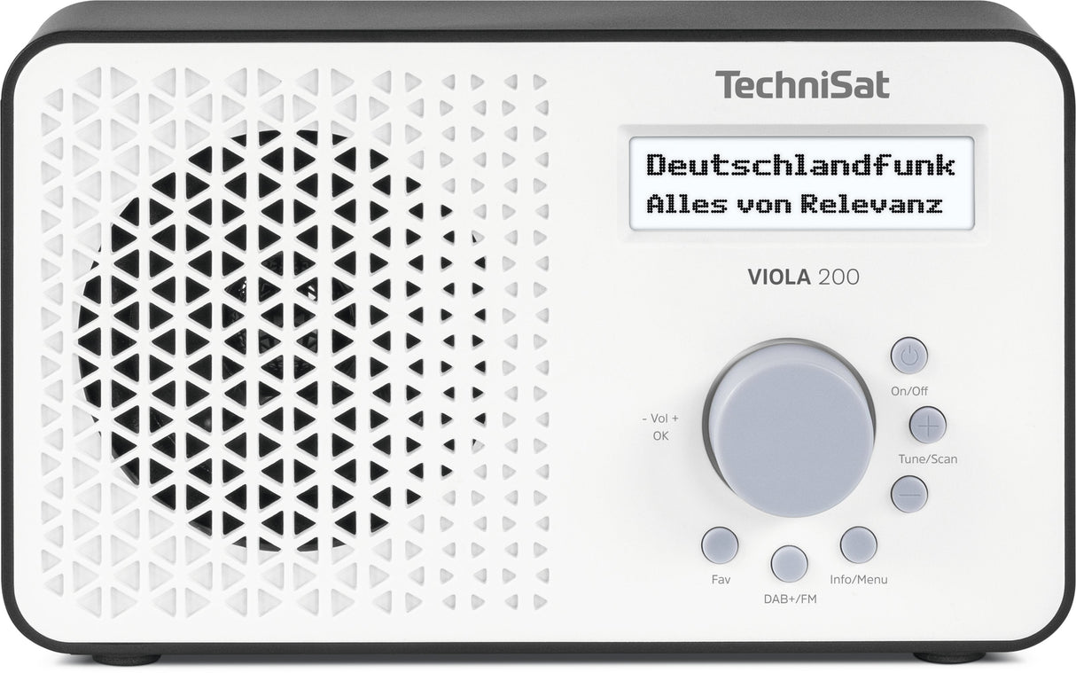 Technisat Viola 200 Weiss/Schwarz