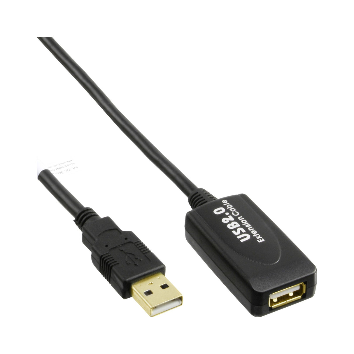 EAN 4043718182879 - InLine 34612I cable USB USB 2.0 15 m USB A Negro imagen 1
