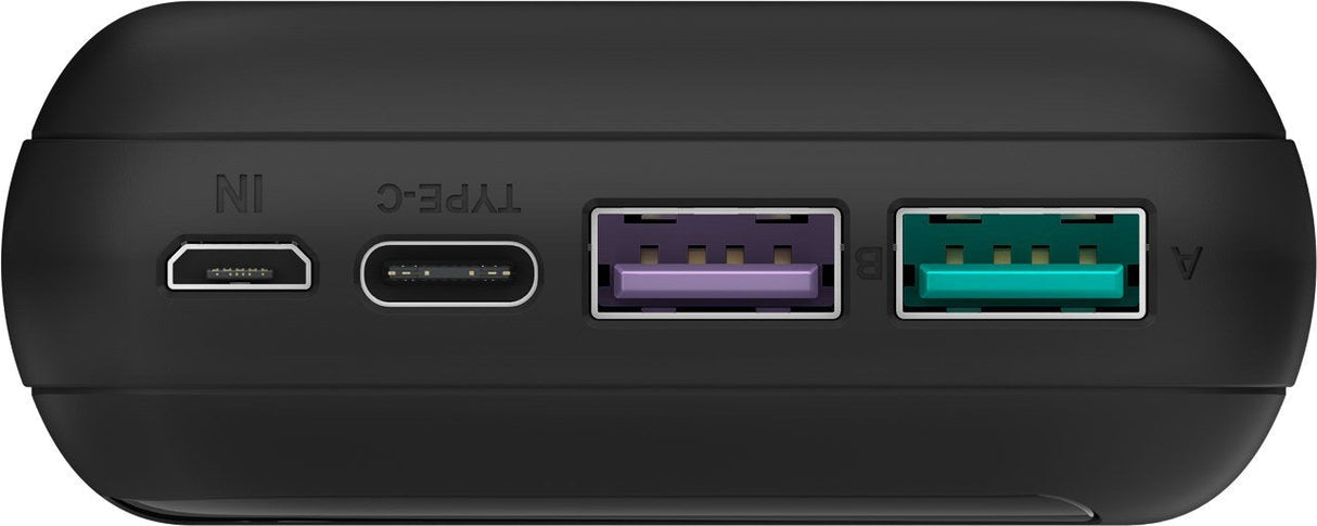 Goobay 53939 Powerbank Batería Externa Polímero De Litio 20000 Mah Negro