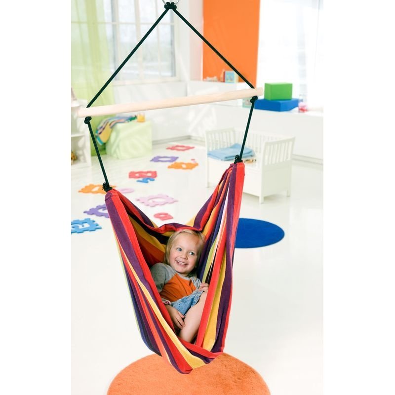 Amazonas Silla Colgante Kid'S Relax Rainbow Az-1012300, Silla Colgante De Camping Az-1012300