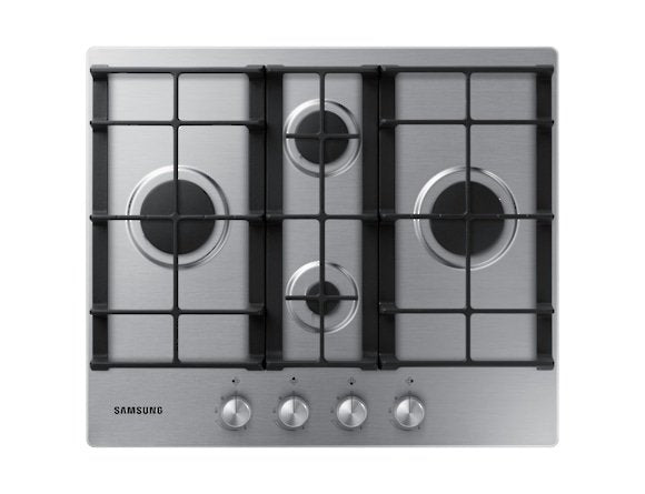 EAN 8801643558635 - Samsung NA64H3010BS Acero inoxidable Integrado 56 cm Encimera de gas 4 zona(s) imagen 1
