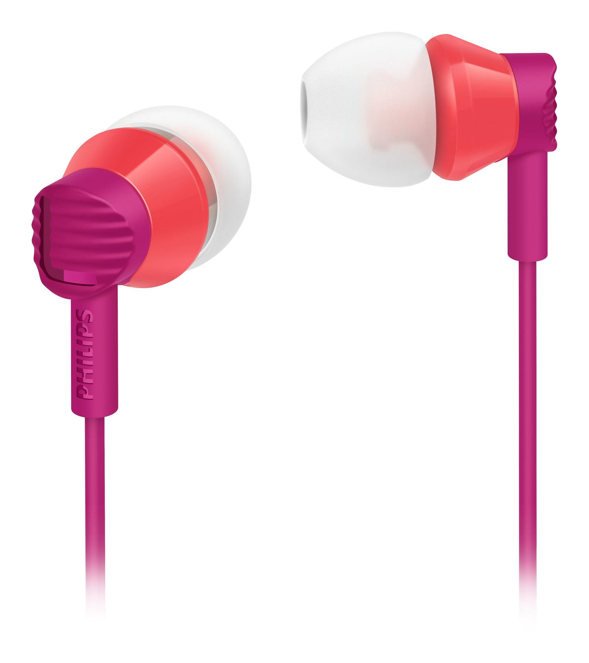 Philips Auriculares Intrauditivos She3800pk/00, Auriculares, Dentro De Oído, Rosa, 1,2 M, Alámbrico, Platino