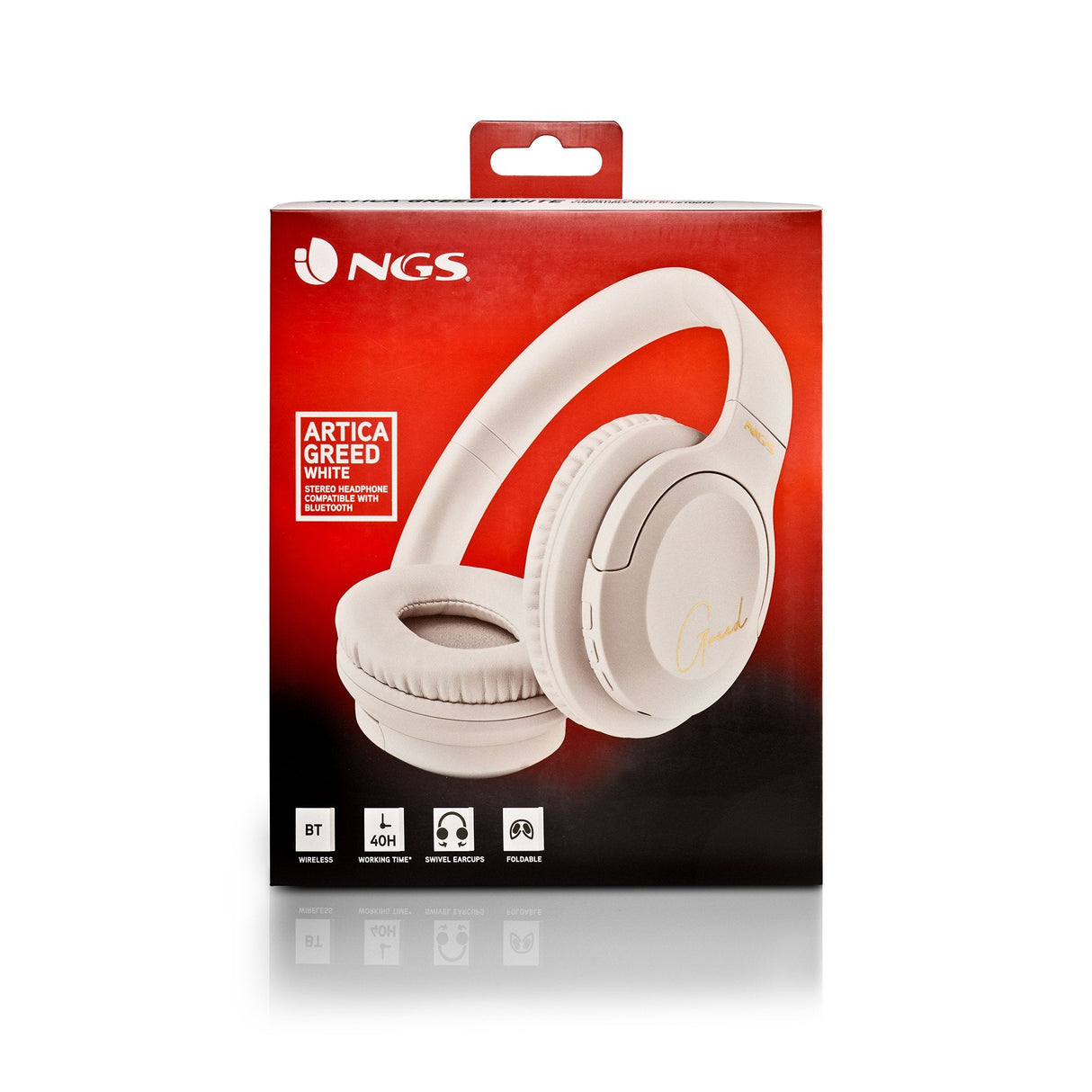 EAN 8435430621495 - NGS ARTICA GREED Auriculares Inalámbrico y alámbrico Diadema Llamadas/Música USB Tipo C Bluetooth Blanco imagen 9