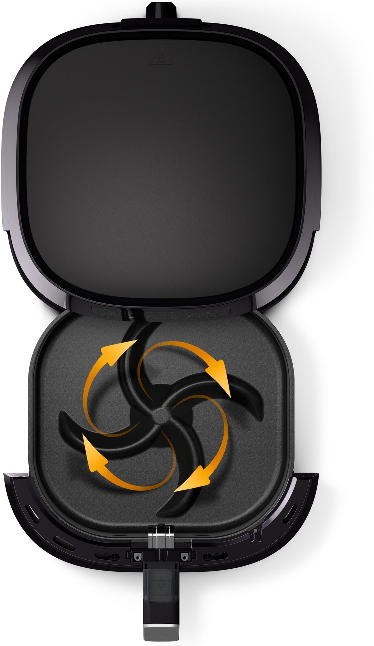 EAN 8710103975571 - Philips Essential HD9280/70 freidora Sencillo 6,2 L 2000 W Freidora de aire caliente Negro, Plata imagen 5