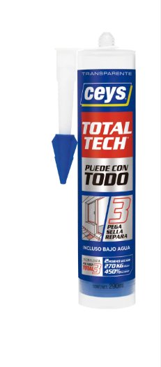 Ceys Total Tech Transparente Tubo 125ml 507242