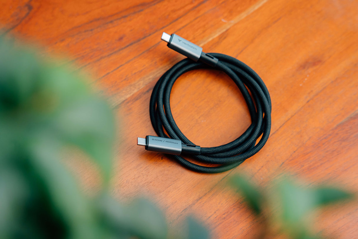 EAN 0023942318477 - Verbatim 31847 cable USB USB4 Gen 2x2 1,2 m USB C Negro imagen 5