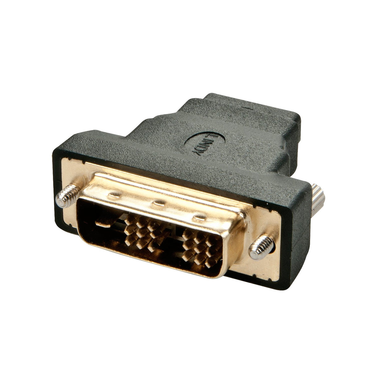 EAN 4002888412285 - Lindy 41228 cambiador de género para cable HDMI-A FM DVI-D M Negro imagen 1