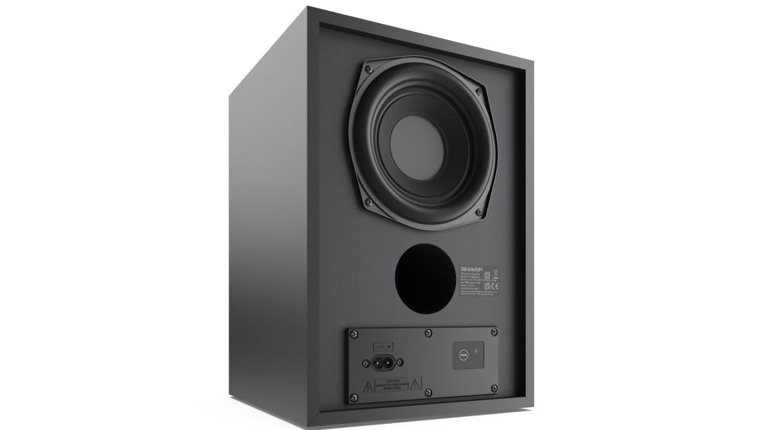 Sharp Ht-Sbw202 Altavoz Soundbar Negro 2.1 Canales 100 W