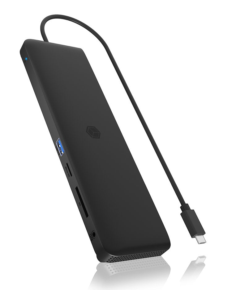 EAN 4250078173380 - ICY BOX IB-DK2116-C Acoplamiento USB 3.2 Gen 2 (3.1 Gen 2) Type-C Negro imagen 1