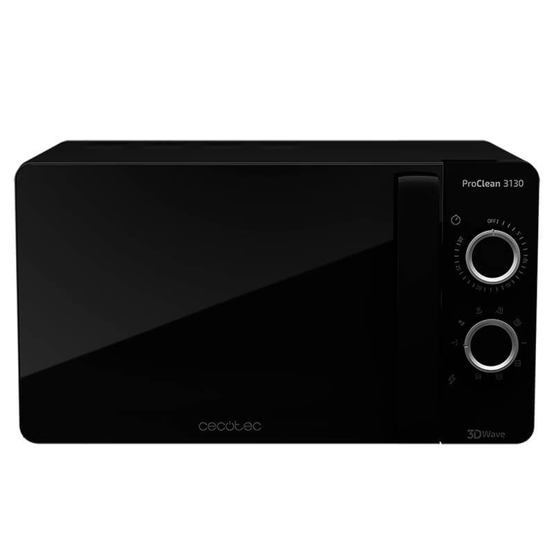 EAN 8435484015257 - Cecotec ProClean 3130 Negro Microondas con grill Sobre superficie 20 L 700 W imagen 1