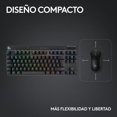 EAN 5099206113398 - Logitech G 920-012129 teclado Juego RF Wireless + Bluetooth QWERTY Español Negro imagen 11