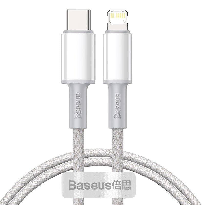 Baseus Catlgd-02 Cable De Conector Lightning 1 M Blanco