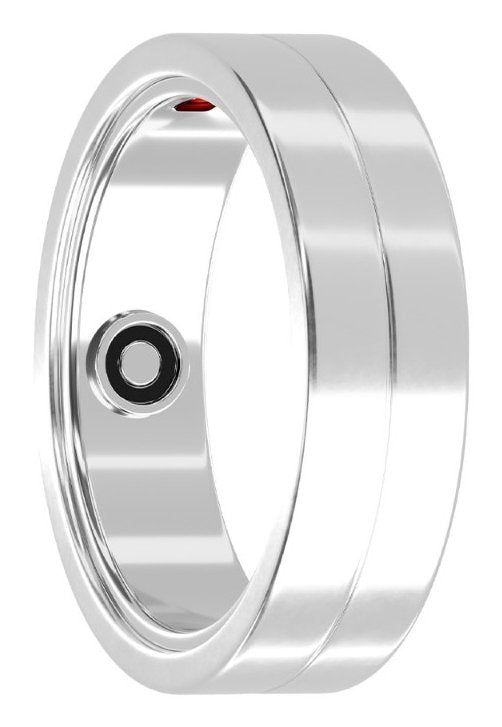 Anillo Inteligente Maxcom Mr100 9 60 Notificaciones Frecuencia Cardíaca Plata