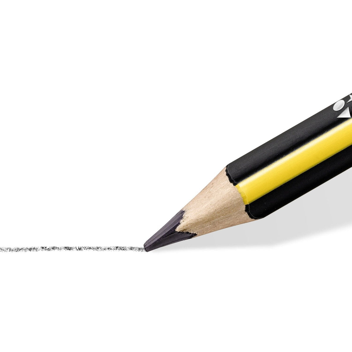 Staedtler Noris 119 Jumbo Lapiz De Grafito Triangular - Mina Hb2 Ultrarresistente De 4mm - Madera De Bosques Sostenibles