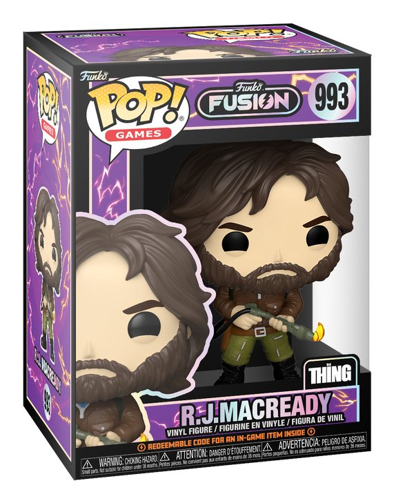 Figura Pop Funko Fusion La Cosa R.J. Macready