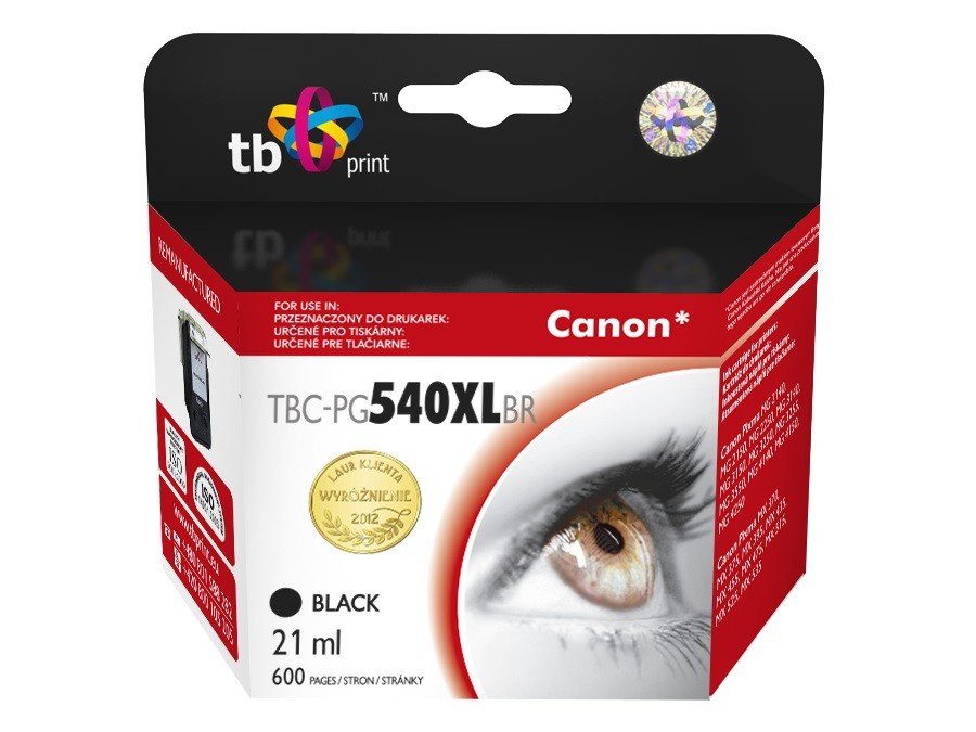 EAN 5901500503044 - TB Print TBC-PG540XLBR cartucho de tinta 1 pieza(s) Negro imagen 1