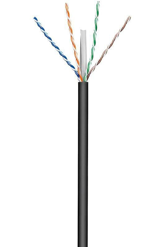 EAN 5712505471821 - Microconnect KAB023-100 cable de red Negro 100 m Cat6 U/UTP (UTP) imagen 1