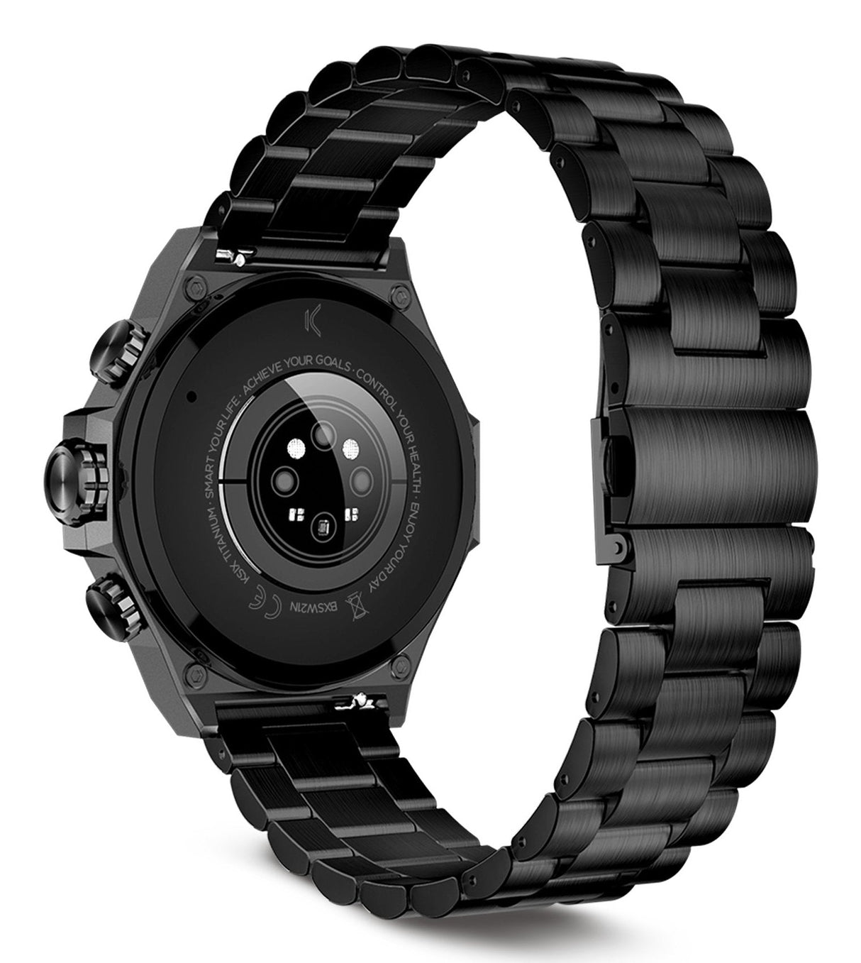 Ksix Smartwatch Titanium - Ritmo Cardiaco - Control De Sueño - Color Negro