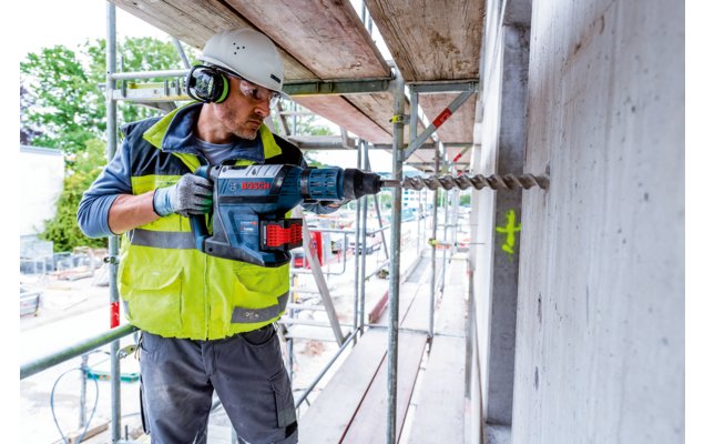 Taladro Inalámbrico Bosch Gbh 18v-45 C