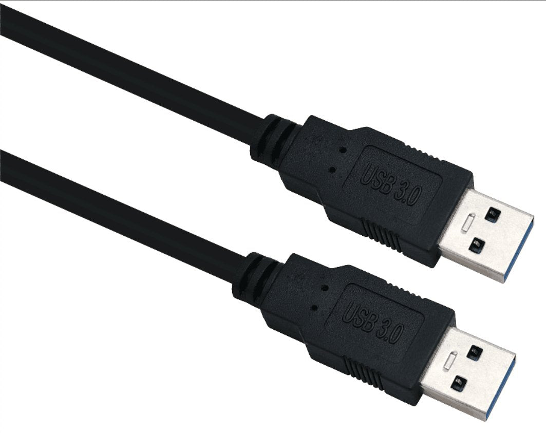 Helos Cable, Usb 3.0 A Macho/A Macho, 3,0m, Negro