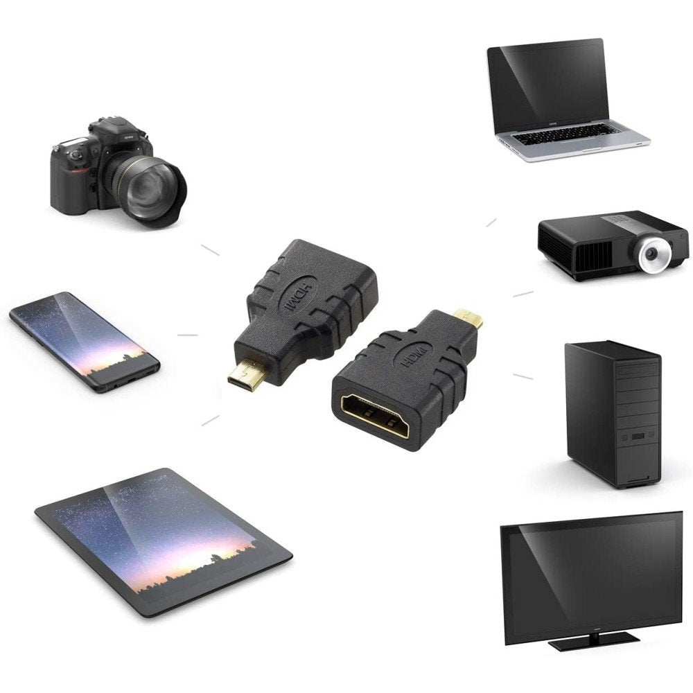 EAN 8057685305144 - Techly Micro D HDMI - HDMI M/F Micro HDMI D Negro imagen 4