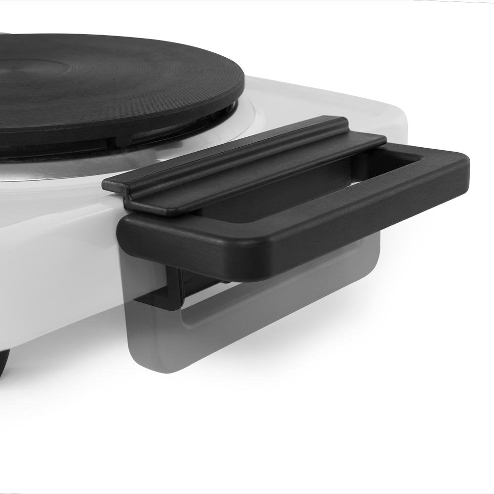 Orbegozo Pe 2755 Placa Electrica Doble - Alto Rendimiento Y Seguridad - Potencia 2500w - 2 Termostatos Regulables -