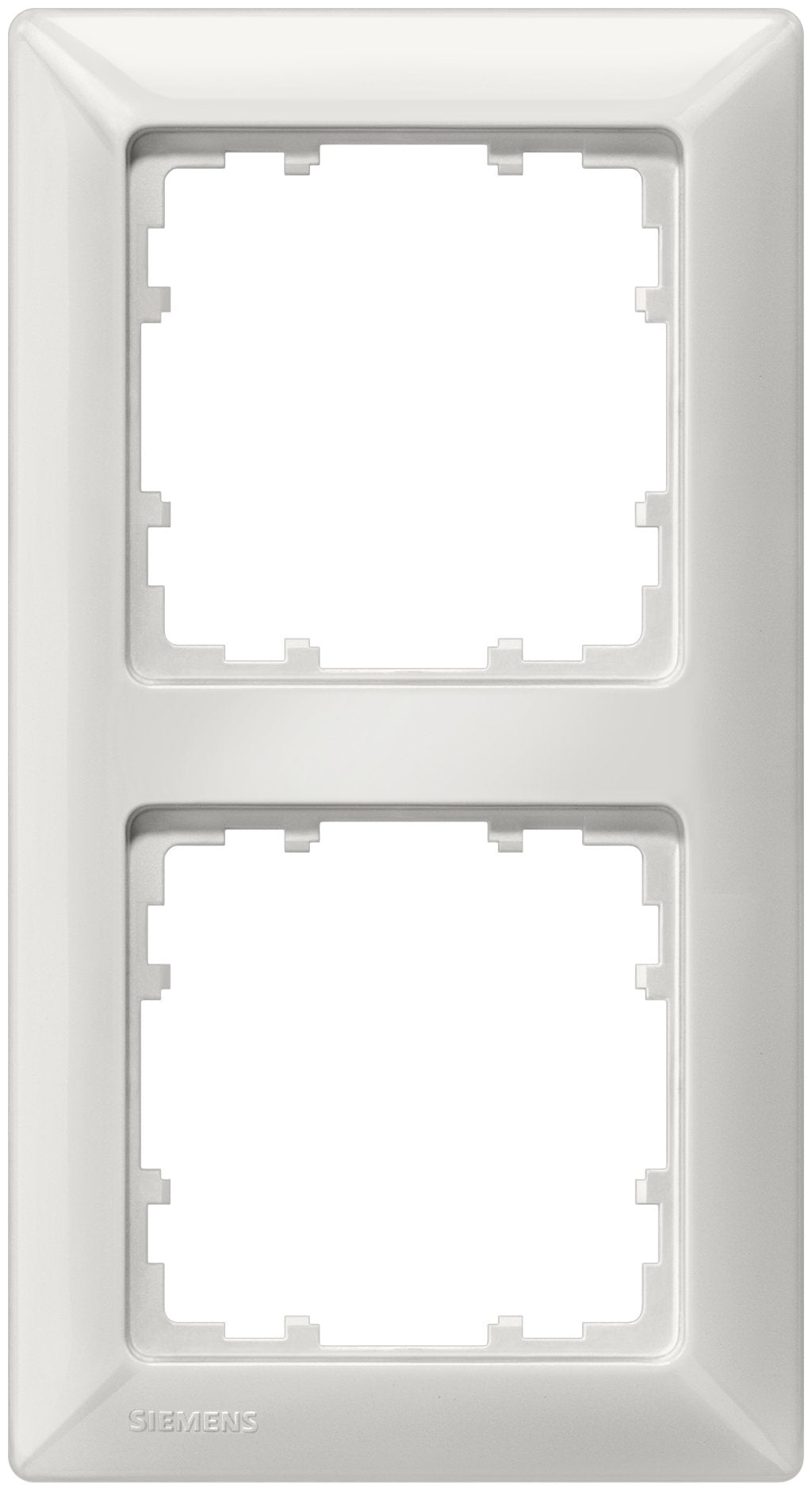 Siemens 5tg25520 Delta Line Rahmen 2fach 151x80mm Titanwei