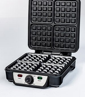 EAN 5902230901285 - Ravanson GR-7030 gofrera 4 barquillo(s) 1100 W Negro imagen 2