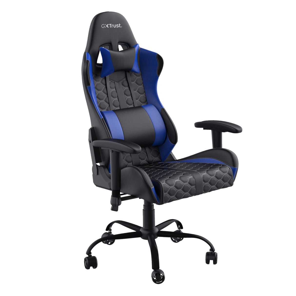 Silla Trust Gxt 708b Resto Universal Gaming Black, Blue
