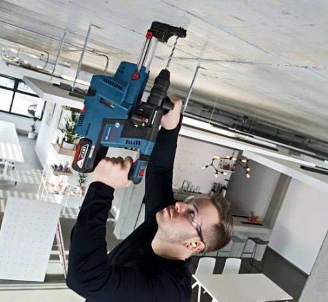 Taladro Percutor Inalámbrico Bosch Gbh 18v-26 F Professional, 18 Voltios 061191000g