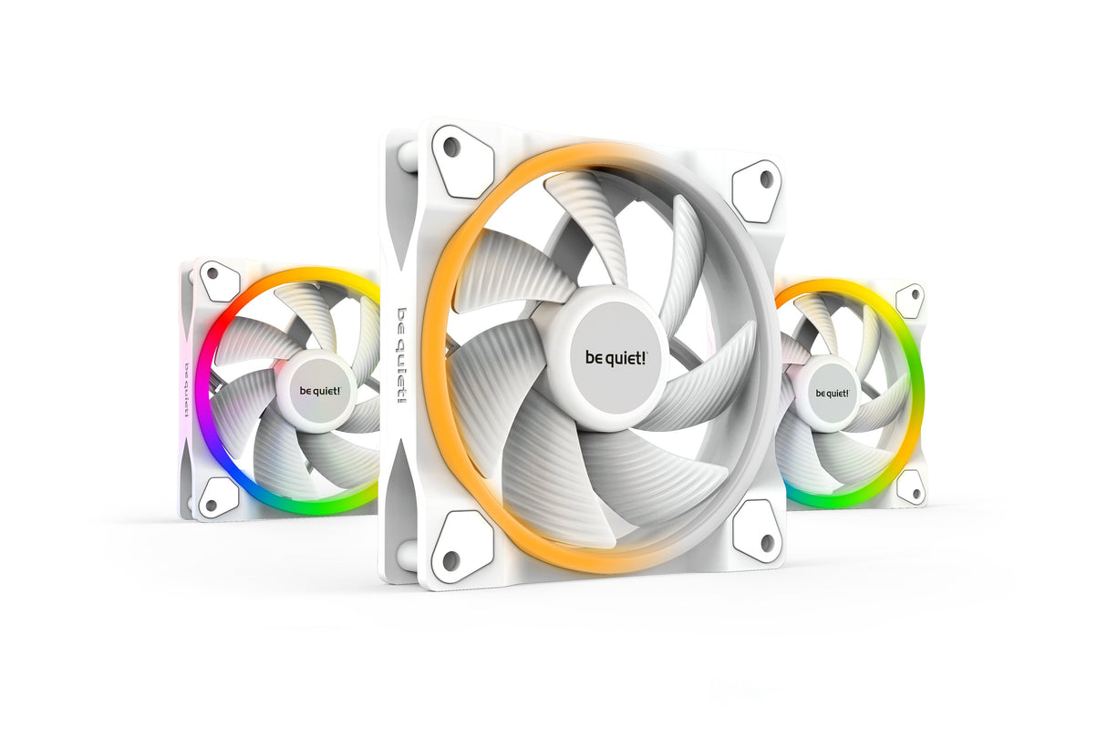 EAN 4260052190241 - be quiet! Light Wings White | 120mm PWM Triple Pack Carcasa del ordenador Ventilador 12 cm Blanco 3 pieza imagen 1