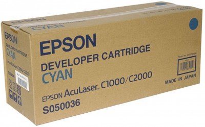 EAN 0010343830554 - Epson Toner cyan 6000sh f AcuLaser C2000 cartucho de tóner 1 pieza(s) Original imagen 3