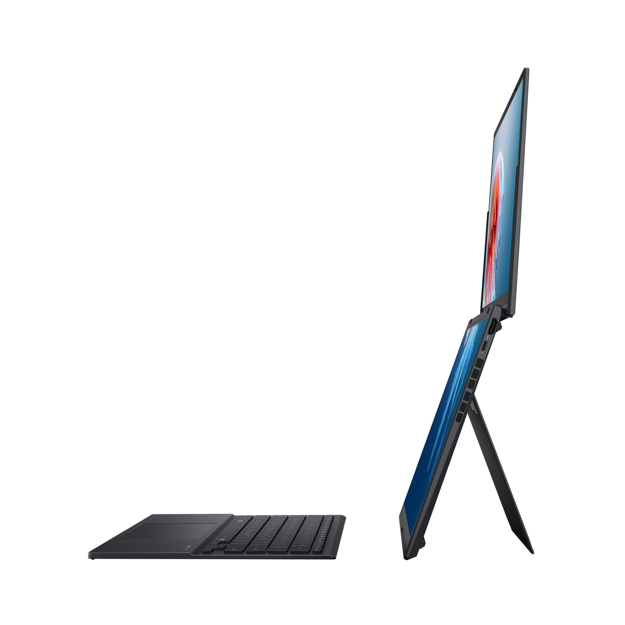 Asus Zenbook Duo Ux8406ca-Iscql302x Intel Core Ultra 9 285h Hybride (2-En-1) 35,6 Cm (14) Pantalla Táctil Wuxga 32 Go Lpddr5x-Sdram 1 To Ssd Wi-Fi 7 (802.11be) Windows 11 Pro Gris