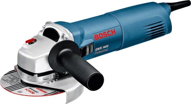 Amoladora Angular Bosch Professional Gws 1400 Professional Azul/Negro, 1.400 W 601824800
