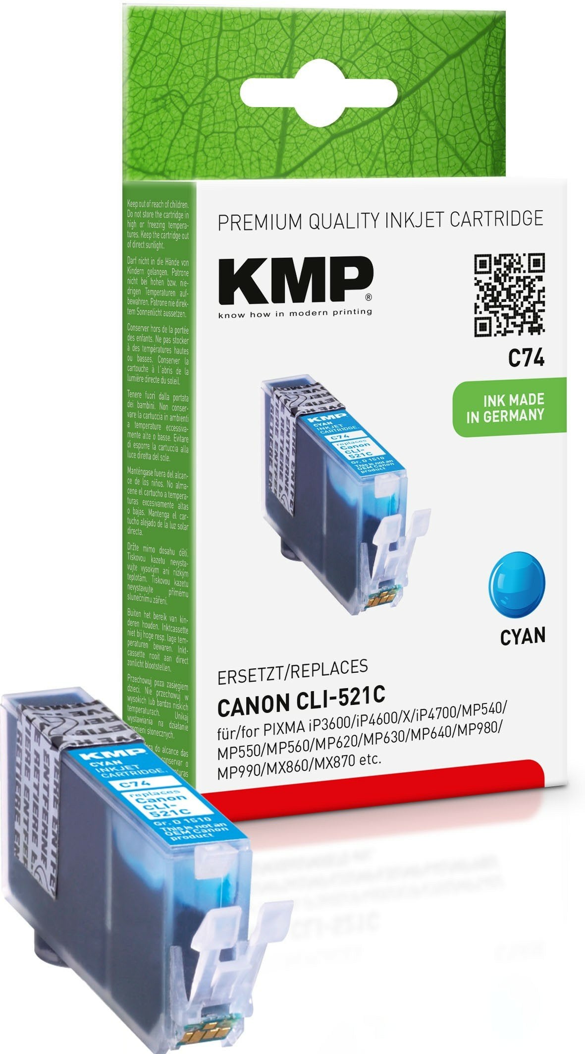 Kmp C74 Cian 1 Pieza(S)