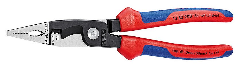 Knipex 13 82 200 Alicate Alicates De Punta Fina