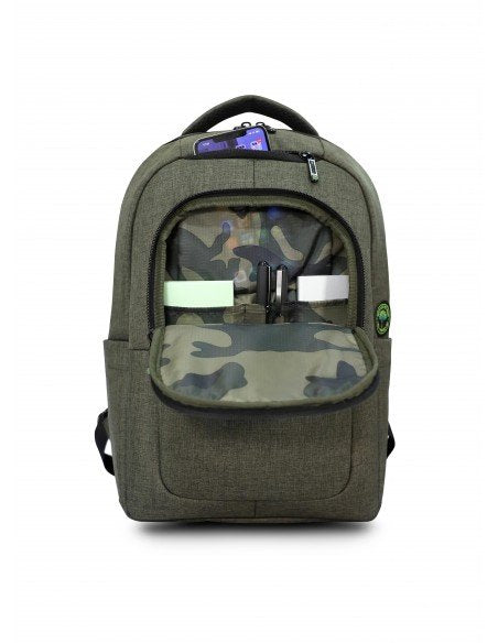 EAN 3760170882093 - Urban Factory CYCLEE City 39,6 cm (15.6") Mochila Caqui imagen 3