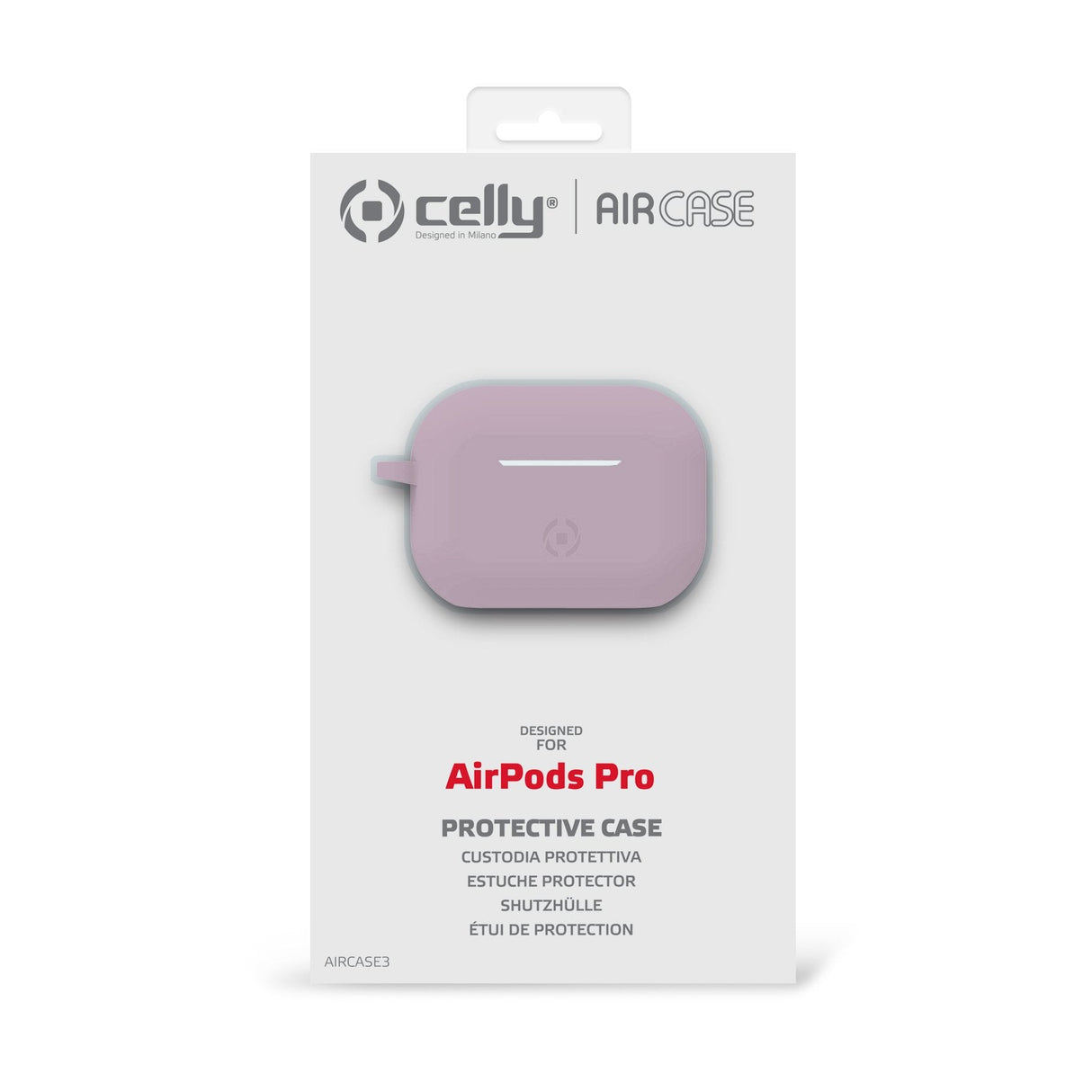 EAN 8021735756118 - Celly AIRCASE3PK auricular / audífono accesorio Protectora imagen 5