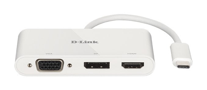 Conversor D-Link Dub-V310 1xhdmi 1xdisplayport 1xvga 15cm Blanco