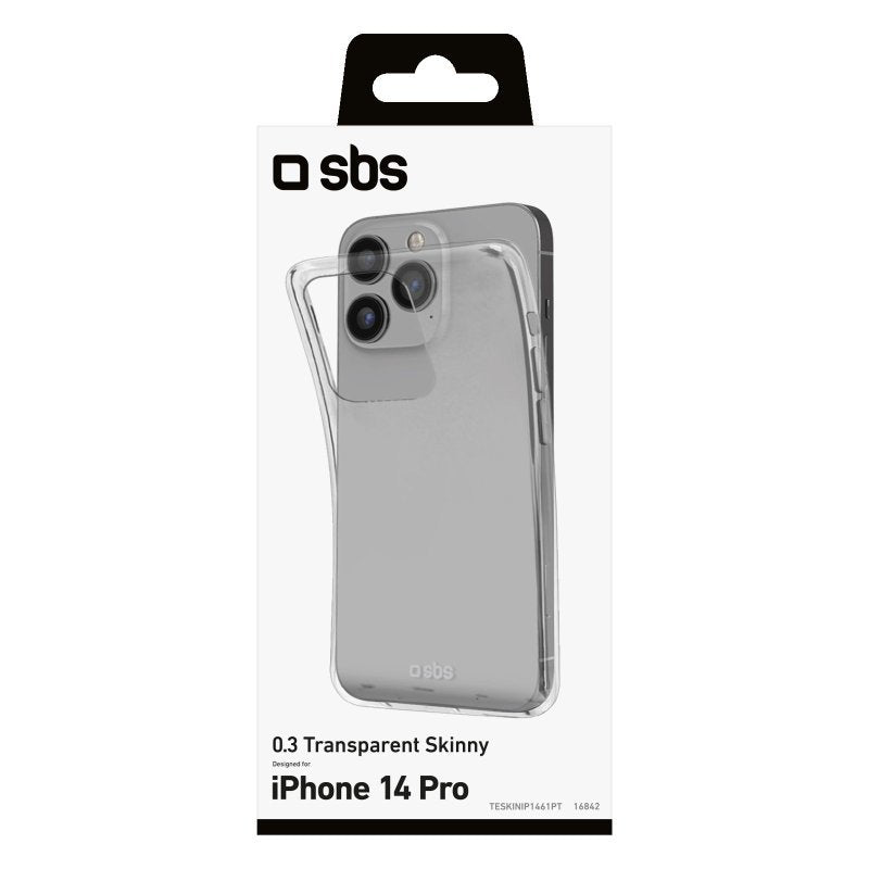 Funda Sbs Skinny Cover Iphone 14 Pro Transparente