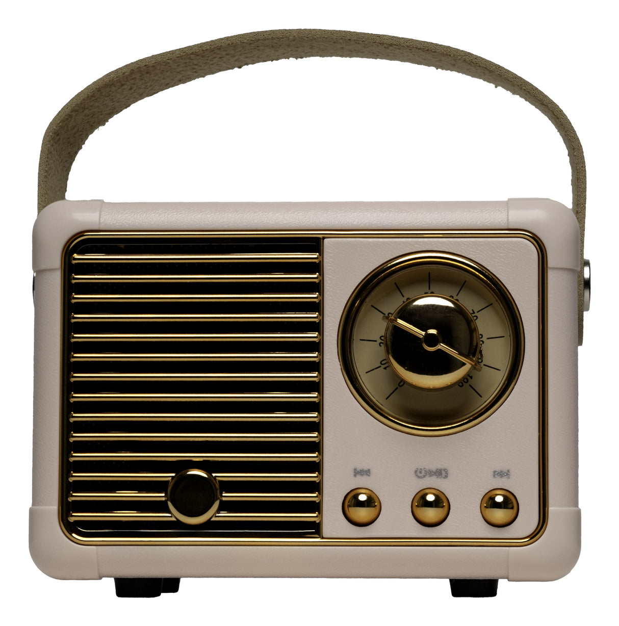 Denver Btp-203ro Mini Bt-Lautsprecher Retro-Design Rose