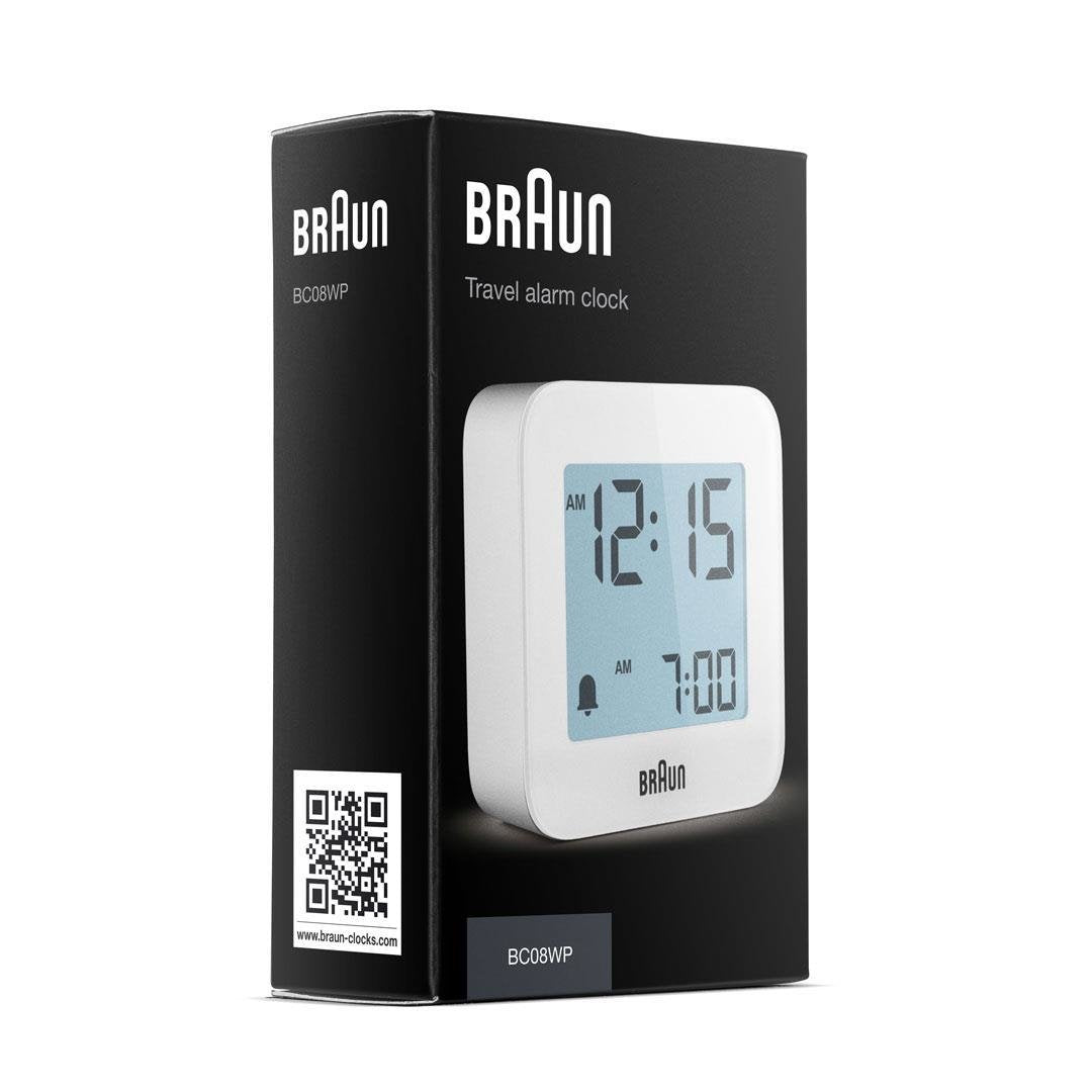 Braun Bc 08 W-Dcf Alarma Radio Multibanda Weiss