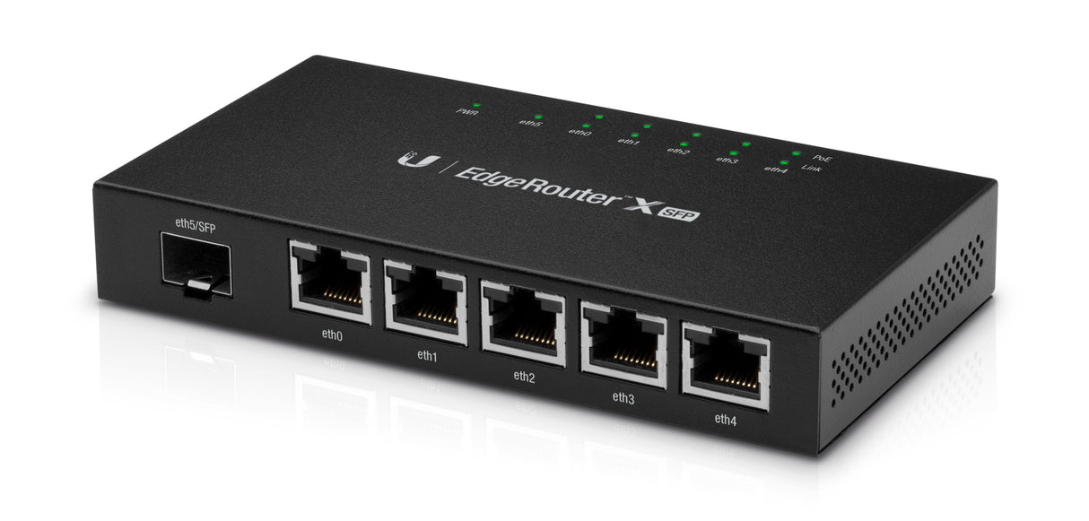 EAN 810354022203 - Ubiquiti EdgeRouter X SFP router Gigabit Ethernet Negro imagen 2